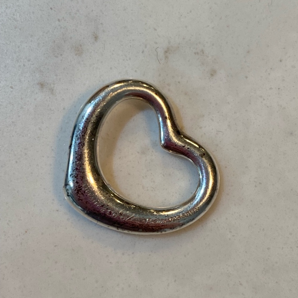 Tiffanys Open Heart Pendant (does not come with the chain)